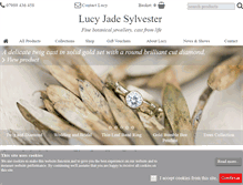 Tablet Screenshot of lucysylvester.co.uk